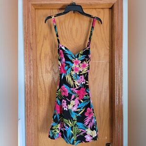Lucylove black floral dress